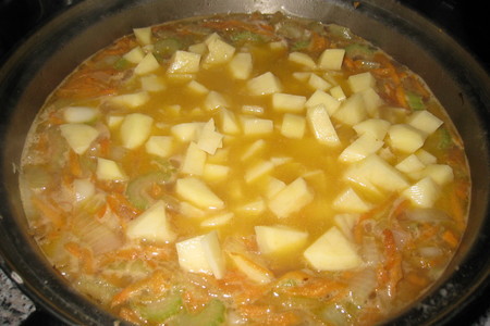 Сырный суп: шаг 3