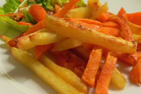 Пикантная картошка ( pommes frites): шаг 6