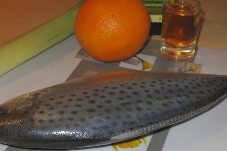 Рыба с апельсиновым ароматом: шаг 1
