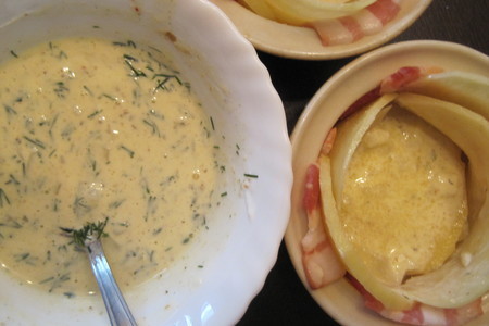 Картошечка запеченая в сметанном соусе с беконом: шаг 2