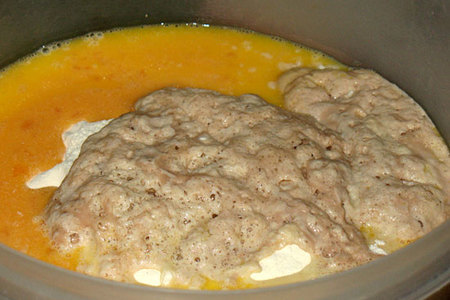 Перевёрнутый пирог из розеток,с изюмно-ореховой корочкой: шаг 1