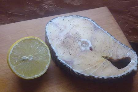 Рыба эскалар (масляна) в лимонном соусе: шаг 1