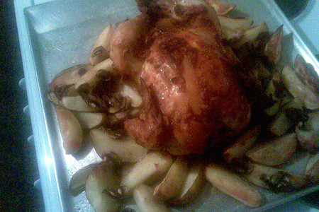 Курица запеченая в остром соусе с картошкой: шаг 6