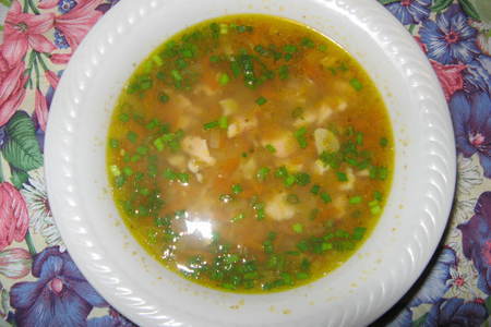 Чечевичный суп с копченой индейкой: шаг 8