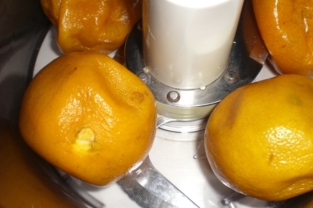Миндально-мандариновый тортик( без жира,муки и сахара): шаг 3