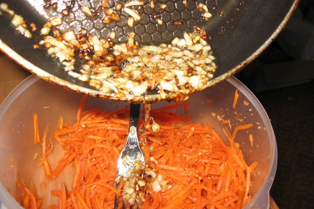 Хрустящая морковь "по корейски": шаг 5