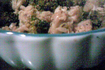 Цветная капуста и брокколи, запеченные в духовке (постный гарнир или теплый салат): шаг 7