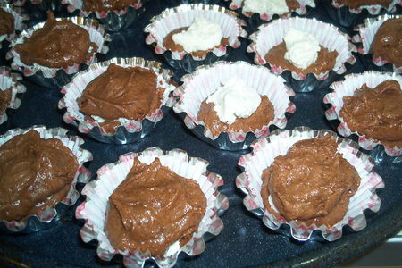 Шоколадно-коричные мини кексы с кофе по-тунисски.: шаг 3