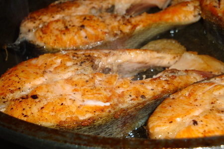 Рыба с овощами в сливочном соусе: шаг 1