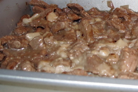 Мясо под картофельной крышкой: шаг 7