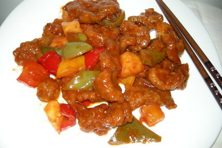 Свинина по-китайски с овощами.: шаг 2