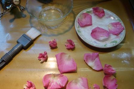 Торт "розовые лепестки": шаг 1