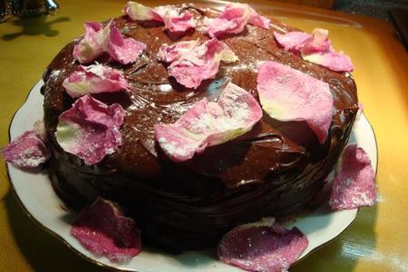 Торт "розовые лепестки": шаг 8
