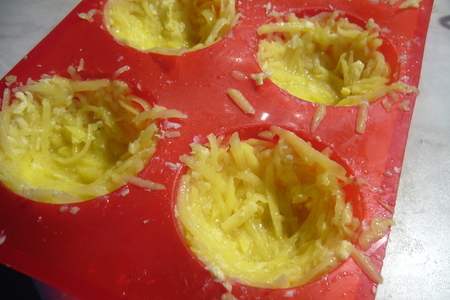 Копченая форель с яблочной сальсей в картофельных корзиночках: шаг 1