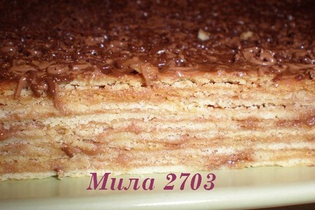 Торт – пирожное «микадо»: шаг 4