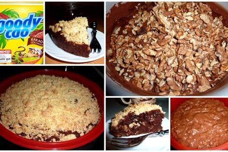 Шоколадно-ореховый пирог (вариация): шаг 1