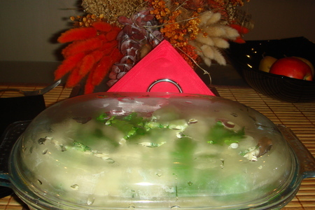 Паста фузили с куриной грудкой, брокколи и нежным зеленым горохом: шаг 9