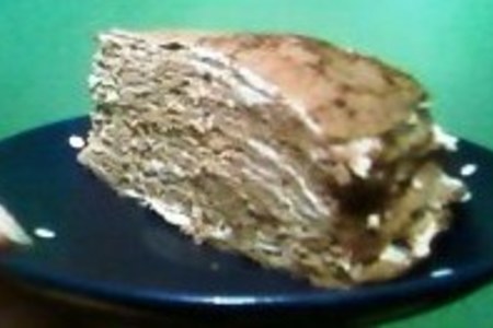 Торт из печеночных блинчиков: шаг 5