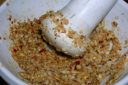 Тандури мунг или цыпленок в йогуртовом соусе со специями: шаг 6