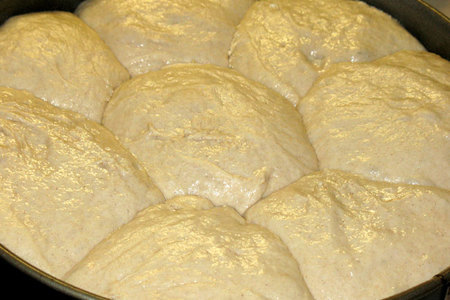 Кубане (kubaneh), сладкий йеменский хлеб: шаг 2