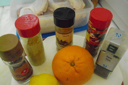 Куриная грудка в апельсиновом маринаде: шаг 1