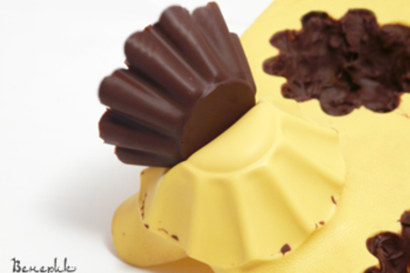 Шоколадные тарталетки со взбитыми сливками и медовым инжиром "искушение": шаг 3