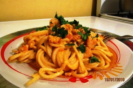 Спагетти по-креольски: шаг 18