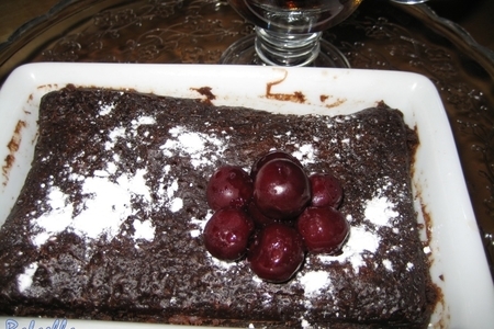 Самый простой очень шоколадный кекс: шаг 4