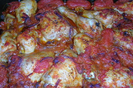 Цыпленок качиаторе по-итальянски: шаг 6