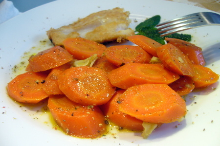 Морковь тушеная с имбирем: шаг 3