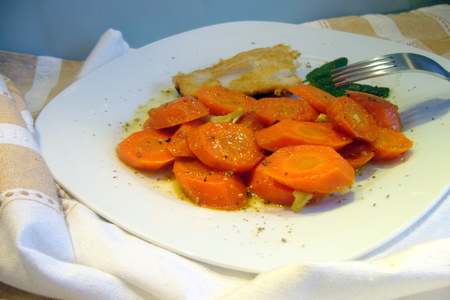 Морковь тушеная с имбирем: шаг 4
