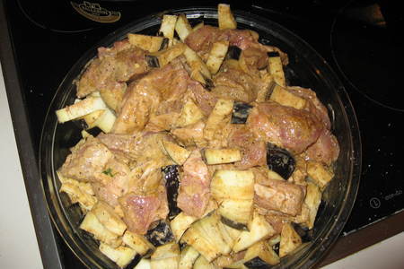 Свинина в аджике с гарниром из картофеля: шаг 8