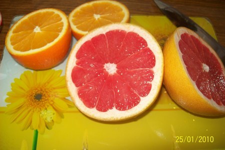 Цитрусовый фрэш и лимонад: шаг 1