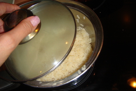 Морской гребешок на рисовой подушке с мисо-соусом: шаг 4