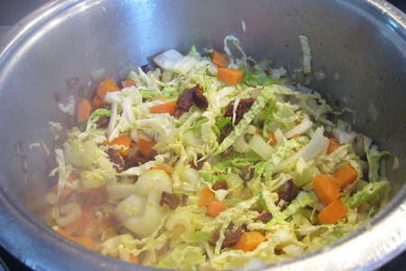 Густой овощной суп с перловкой: шаг 2