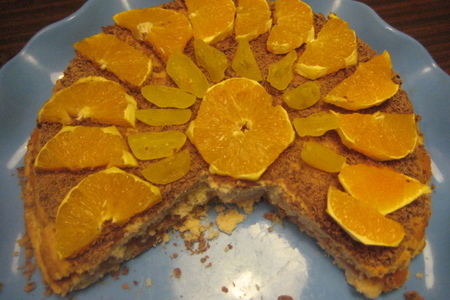 Апельсиновый пирог.: шаг 1