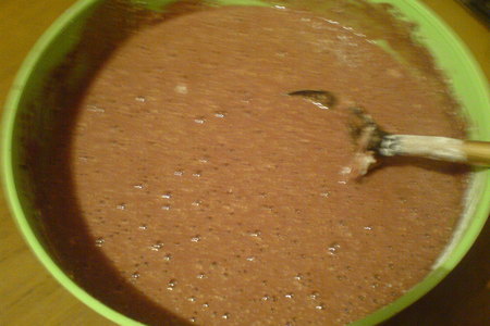 Шоколадный кекс на пиве: шаг 3