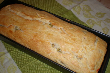 Хлеб с рикоттой и оливками: шаг 7