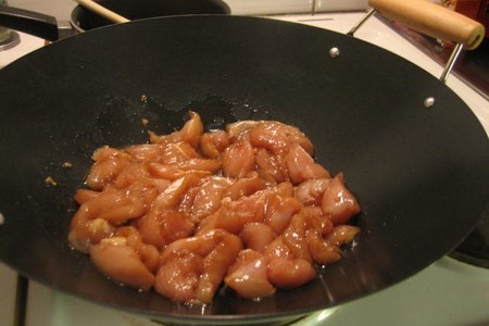 Курица по-китайски в кисло-сладком соусе: шаг 7