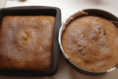 Ореховый торт для любимых с кремом из чернослива.: шаг 2