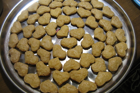 Тыквенное печенье с тыквенной ириской ( глазурью ): шаг 5