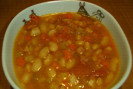 Фасолевый суп: шаг 5