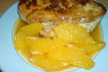 Куриная грудинка под апельсиновым соусом: шаг 6