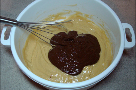 Шоколадный торт с крем-брюле и апельсиновыми вкраплениями  "на пике экстаза": шаг 6
