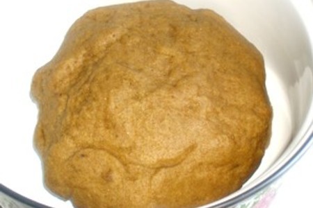 Орехово-ржаные булочки с джемом (постное): шаг 2