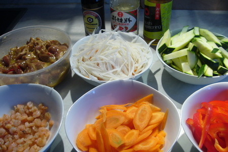 Свинина с овощами в азиатском стиле: шаг 2