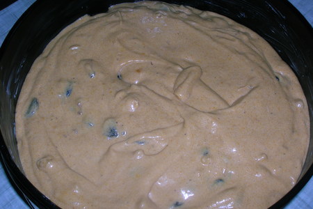 Тыквенный торт с сырным кремом, орехами и шоколадом: шаг 8