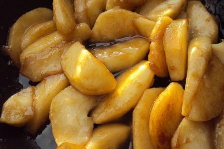 Нормандский яблочный пирог (tarte normande aux pommes): шаг 4