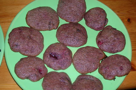 Шоколадное печенье с вишней (быстрое в приготовлении и поедании): шаг 8