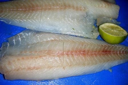 Рыба с овощами,под соусом: шаг 3